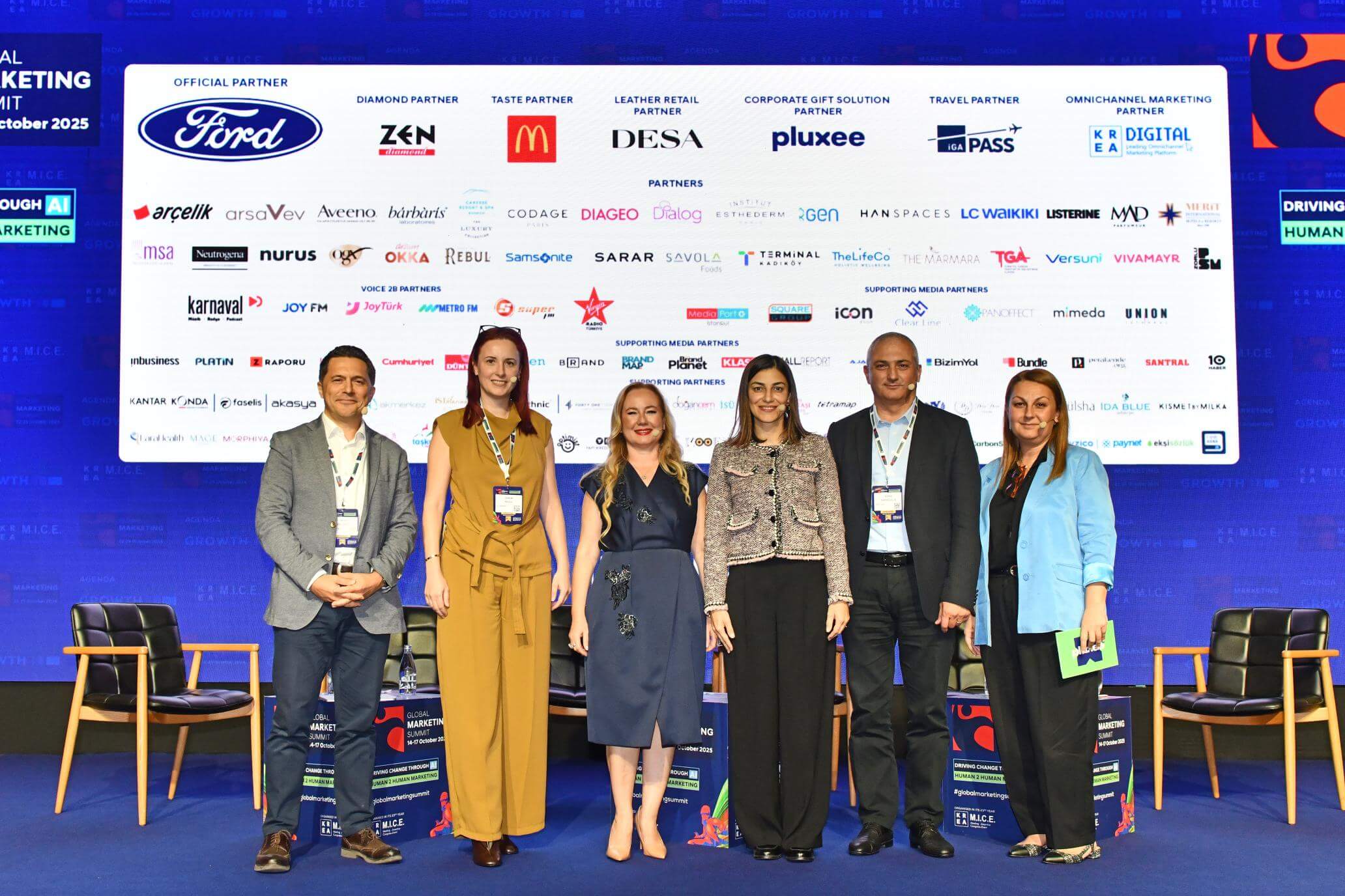 Global Marketing Summit 2025 Pazarlamanın Yıldızlarını Beşinci Kez Buluşturdu