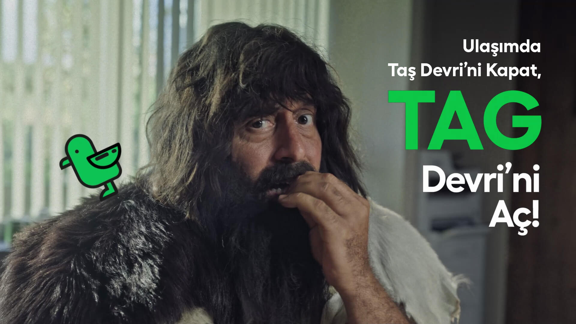 TAG’dan reklam filmi: “Ulaşımda Taş Devrini Kapat, TAG Devrini Aç!”