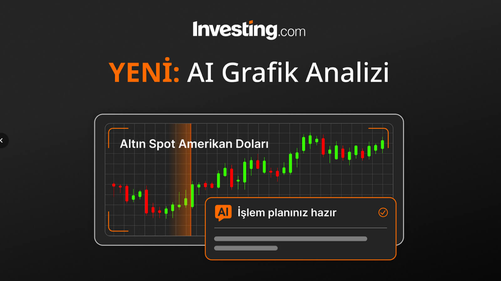 Investing.com, Görsel Tabanlı Yapay Zekâ Grafik Analizini Kullanıma Sunuyor