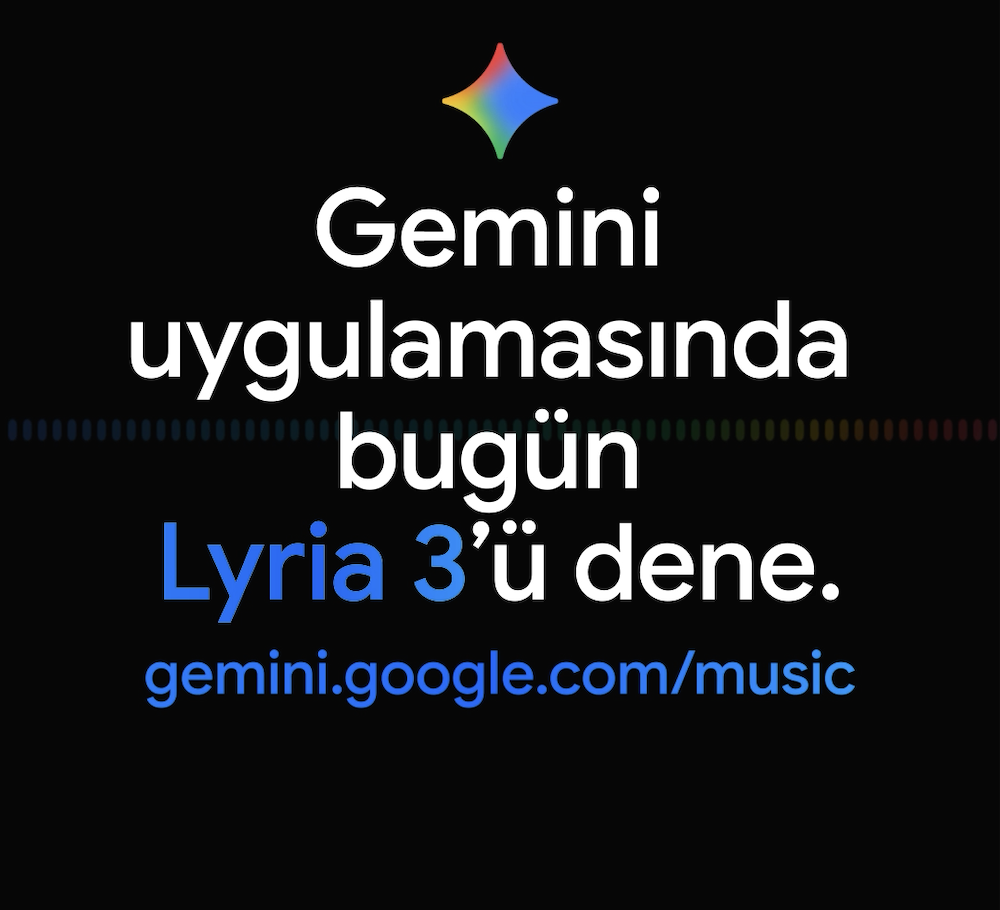 Gemini Artık Müzik Üretiyor, Metinler ve Görseller Müziğe Dönüşüyor