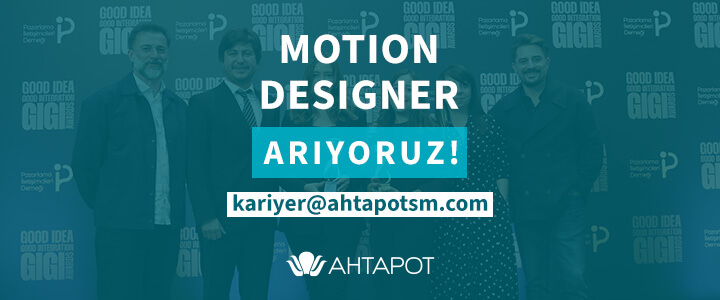 Ahtapot Motion Designer Arıyor!