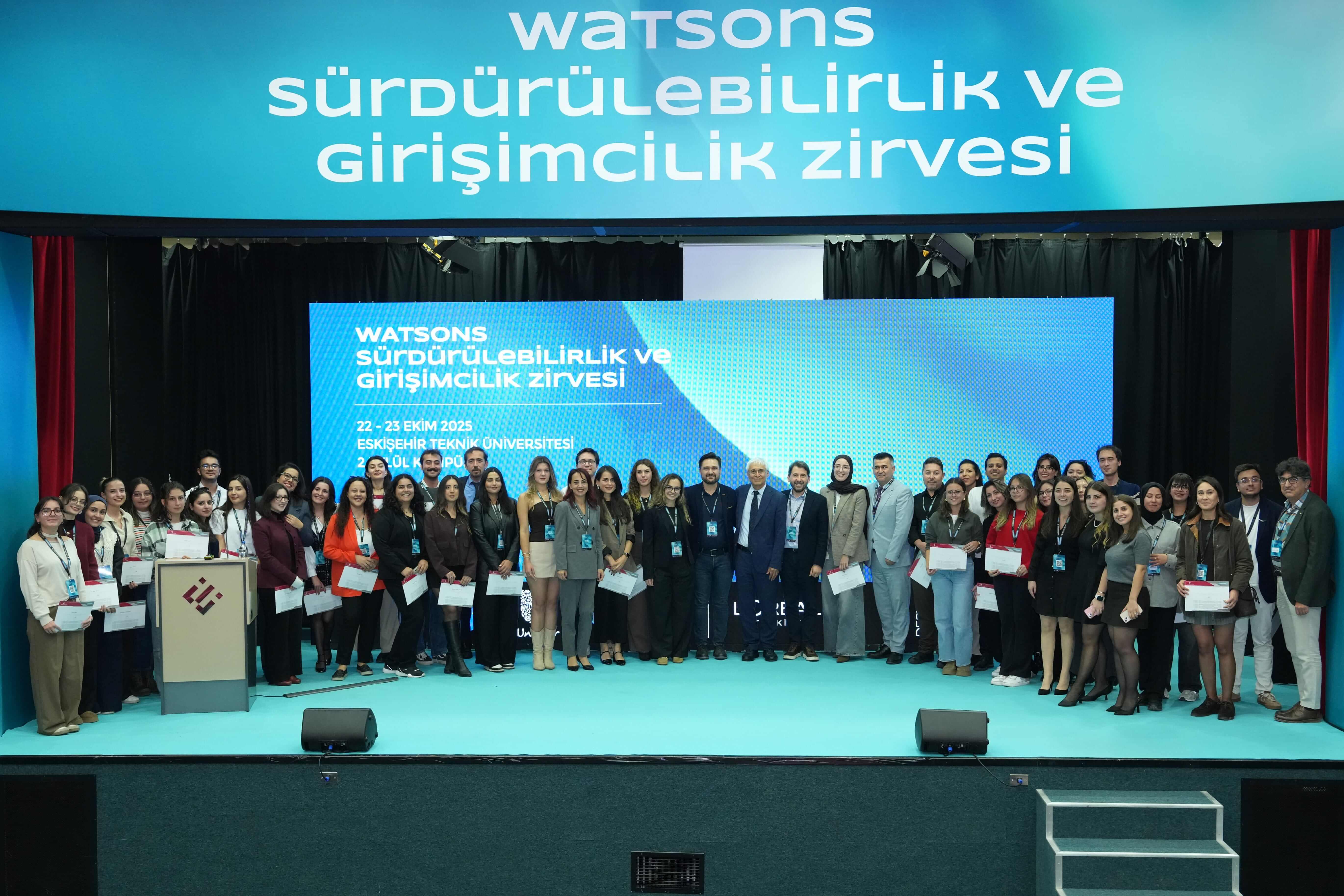 Geleceğe Yön Veren Fikirler Watsons Sürdürülebilirlik ve Girişimcilik Zirvesi’nde Buluştu