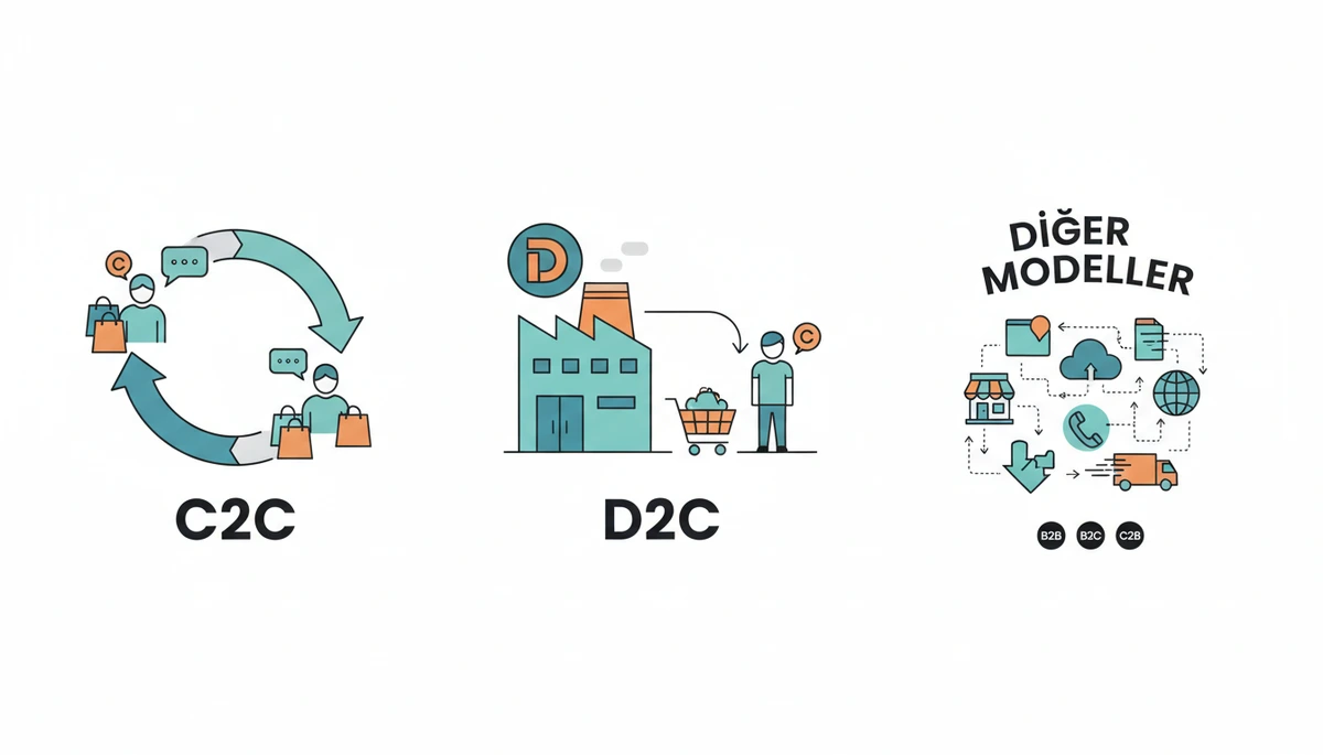 C2C ve D2C: Kısaca Diğer Modeller