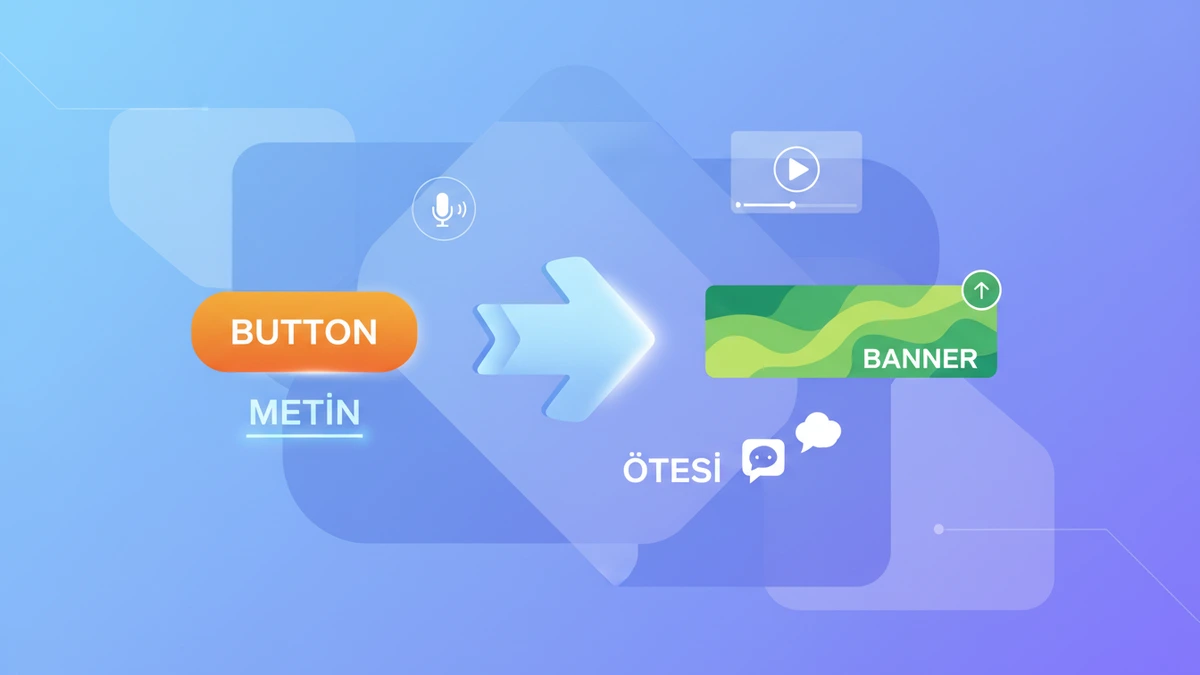 CTA türleri: buton, metin, banner ve ötesi