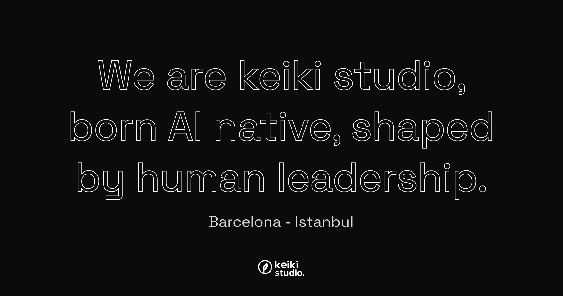 keıkı studıo: Barcelona–İstanbul merkezli AI-Natıve Venture Studıo Kuruldu