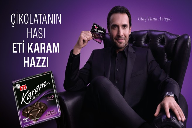 Eti Karam'ın Yeni Reklam Yüzü Ulaş Tuna Astepe!