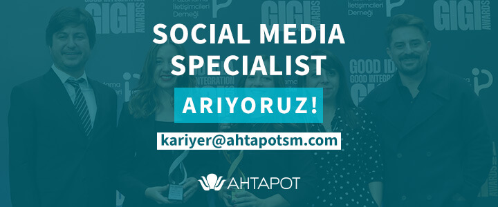 Ahtapot, Socıal Medıa Specıalıst Arıyor!