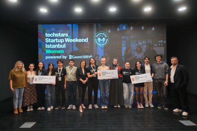 Garanti BBVA Ana desteğiyle Düzenlenen Techstars Startup Weekend Women İstanbul Gerçekleşti